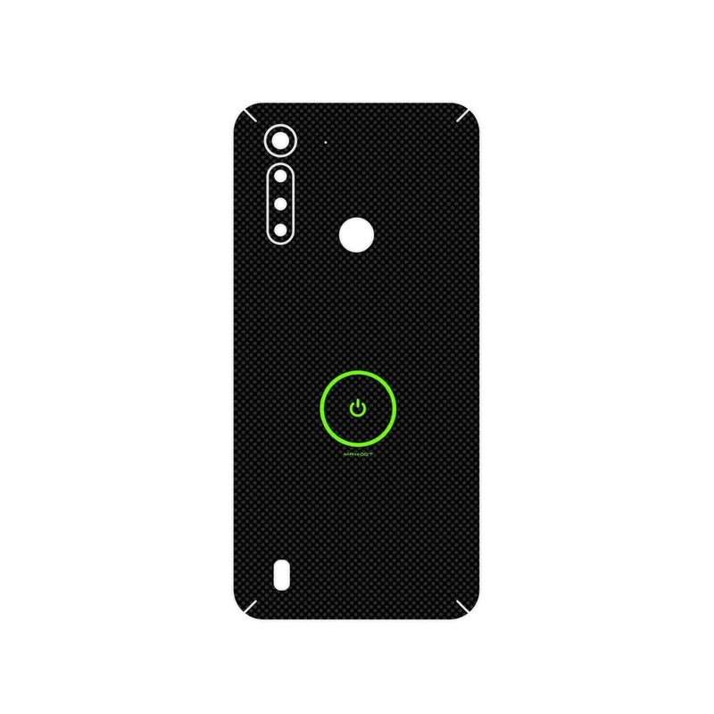 برچسب پوششی ماهوت مدل Minimal Power Button مناسب برای گوشی موبایل موتورولا Moto G8 Power Lite