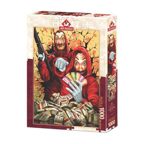 پازل 1000 تکه آرت پازل طرح The Perfect Plan كد 5195