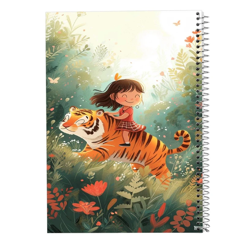 دفتر ژورنال نویسی 50 برگ مدوپد مدل نقطه ای طرح موجودات فانتزی کد DF16878