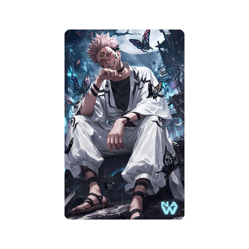 استیکر کارت مدل انیمه طرح جوجوتسو کایسن ریومن سوکونا jujutsu kaisen ryomen sukuna کد 5442