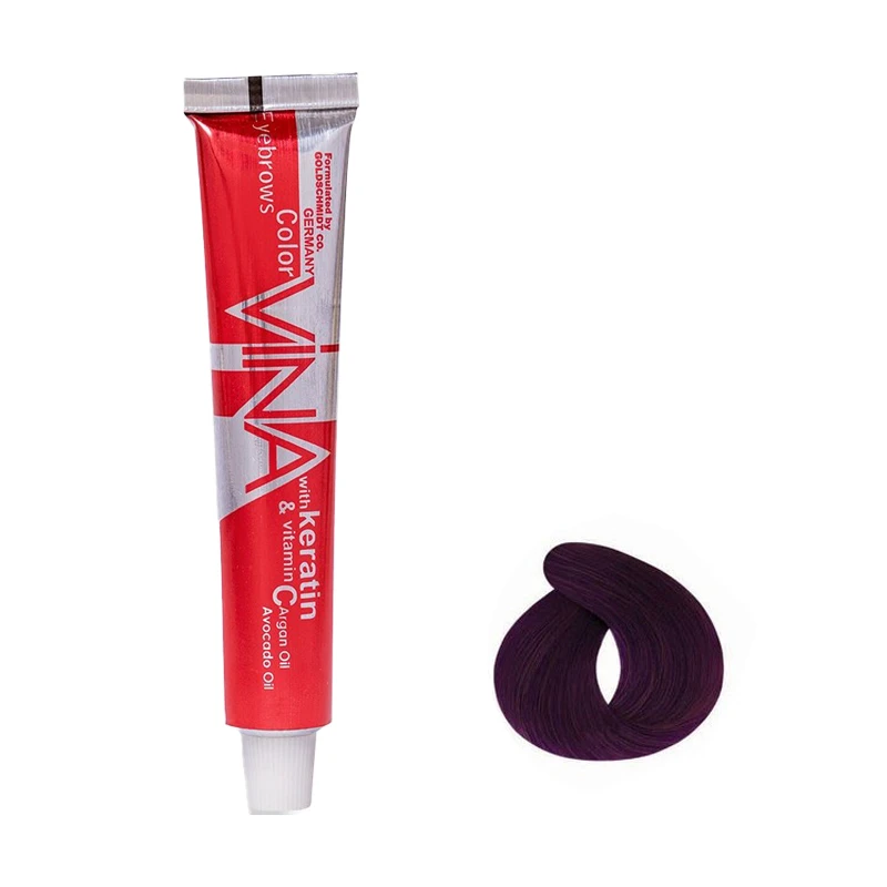 رنگ مو وینا شماره E12 حجم 15 میلی‌لیتر رنگ بنفش