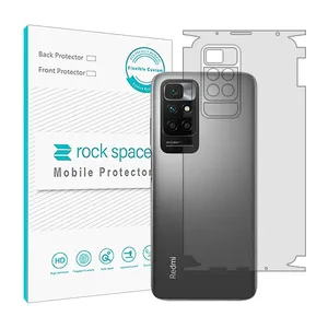 Transparent Rockspace HyGEL model back protector suitable for Xiaomi Redmi 10 Prime 2022 mobile phone