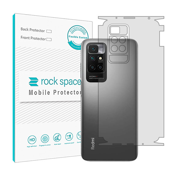 محافظ پشت گوشی شفاف راک اسپیس مدل HyGEL مناسب برای گوشی موبایل شیائومی Redmi 10 Prime 2022
