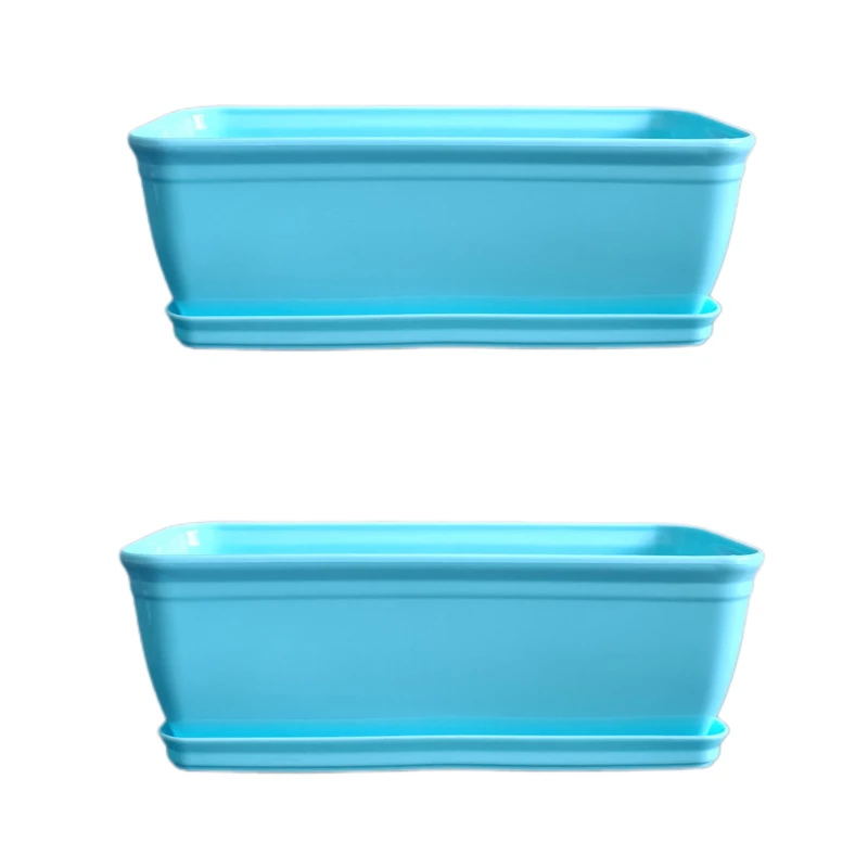 گلدان مدل مستطیلی کد 20 بسته 2 عددی