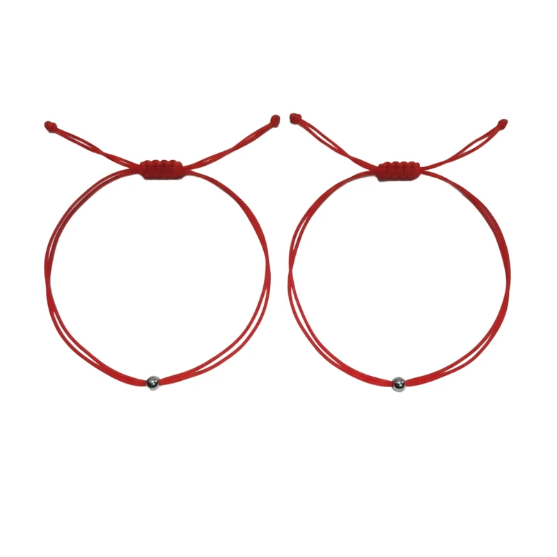 ست دستبند زنانه و مردانه مدل حدید تک گوی