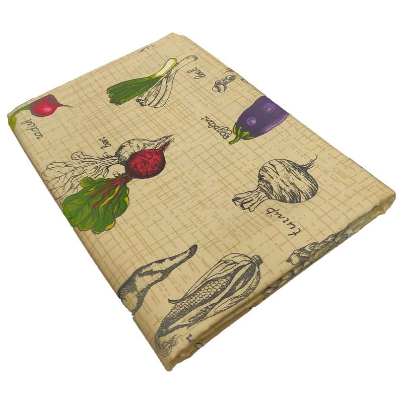  رومیزی رزین تاژ طرح سبزیجات مدل مربع کد 140