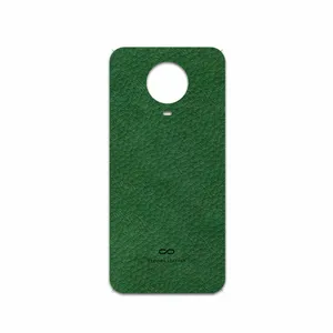 MAHOOT Green-Leather Cover Sticker for Nokia G20
