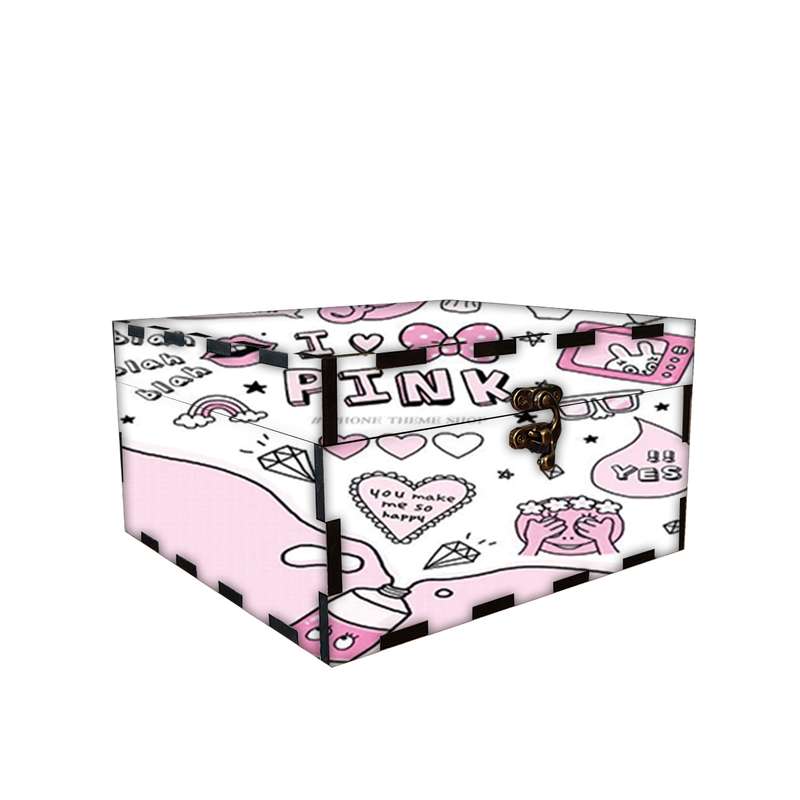 جعبه هدیه مدل PINK کد 577
