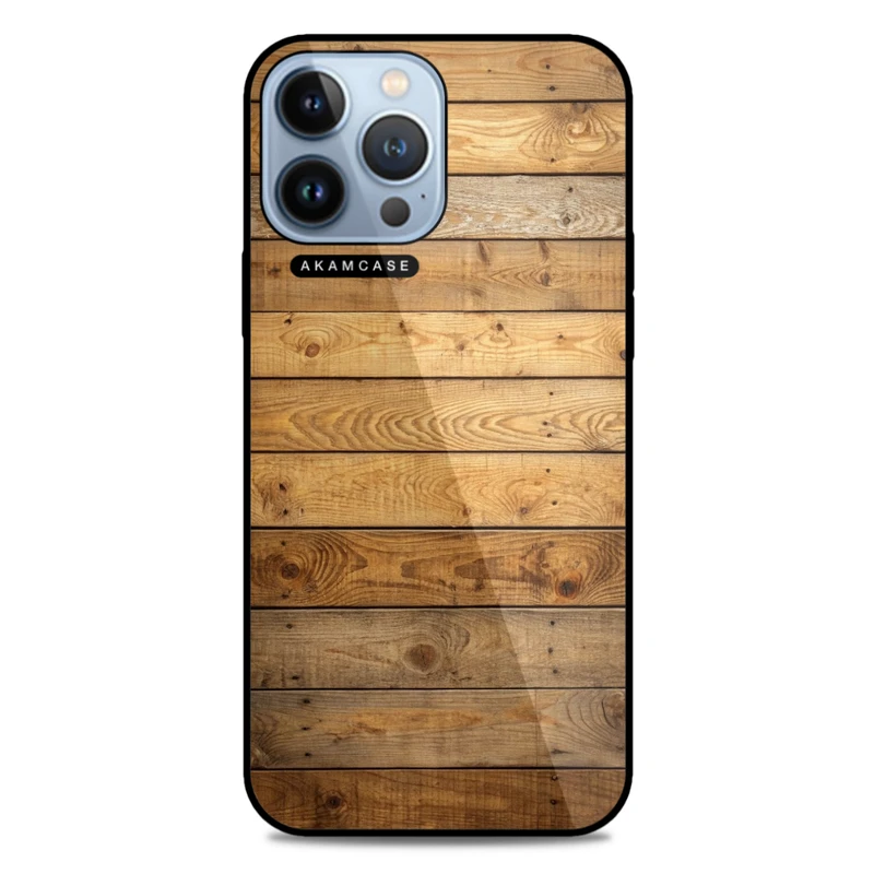 کاور آکام مدل AMC-WA13PROMAX-WOOD-22 مناسب برای گوشی موبایل اپل iPhone 13 Pro Max
