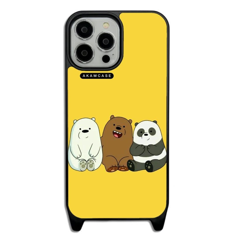 کاور آکام مدل AMCWLA13PROMAX-BARE BEAR6 مناسب برای گوشی موبایل اپل iPhone 13 Pro Max