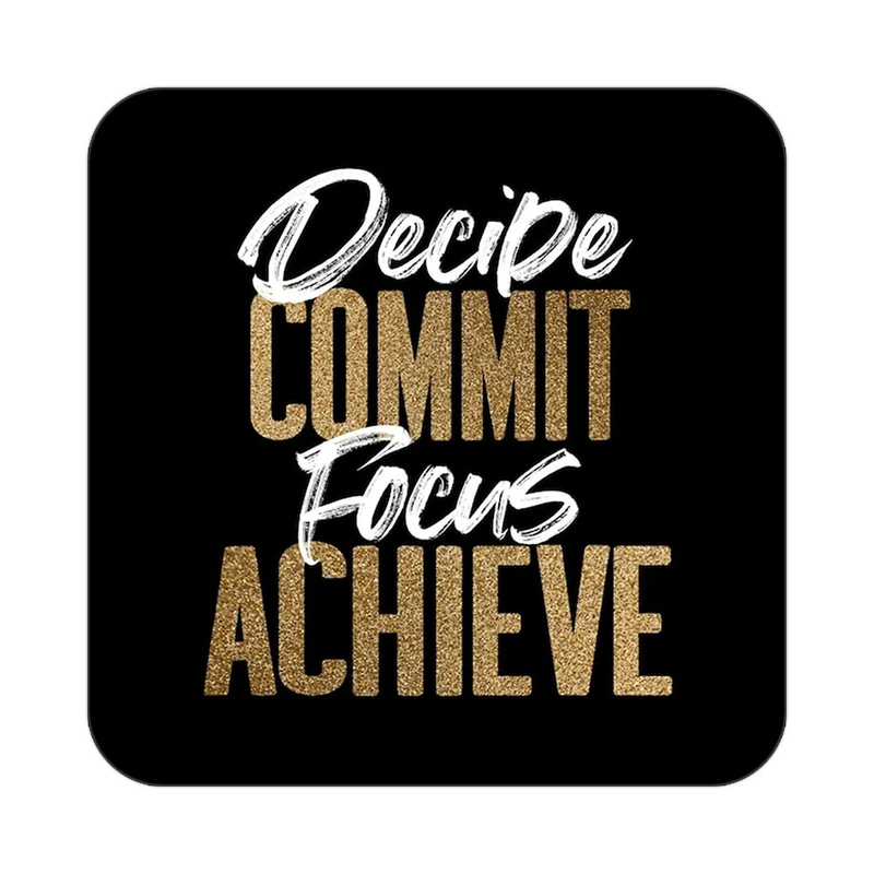 زیر لیوانی کاکتی طرح جملات انگیزشی و مثبت مدل mp24607