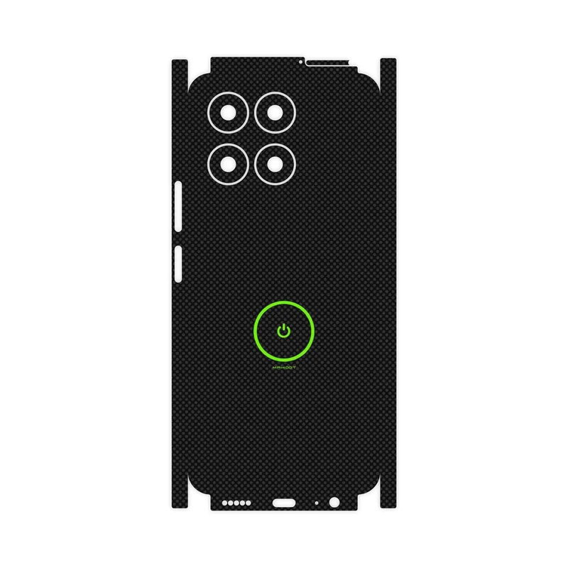 برچسب پوششی ماهوت مدل Minimal Power Button-FullSkin مناسب برای گوشی موبایل آنر X6a