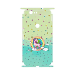 MAHOOT Rainbow unicorn adventure-FullSkin Cover Sticker for Google Nexus 6P