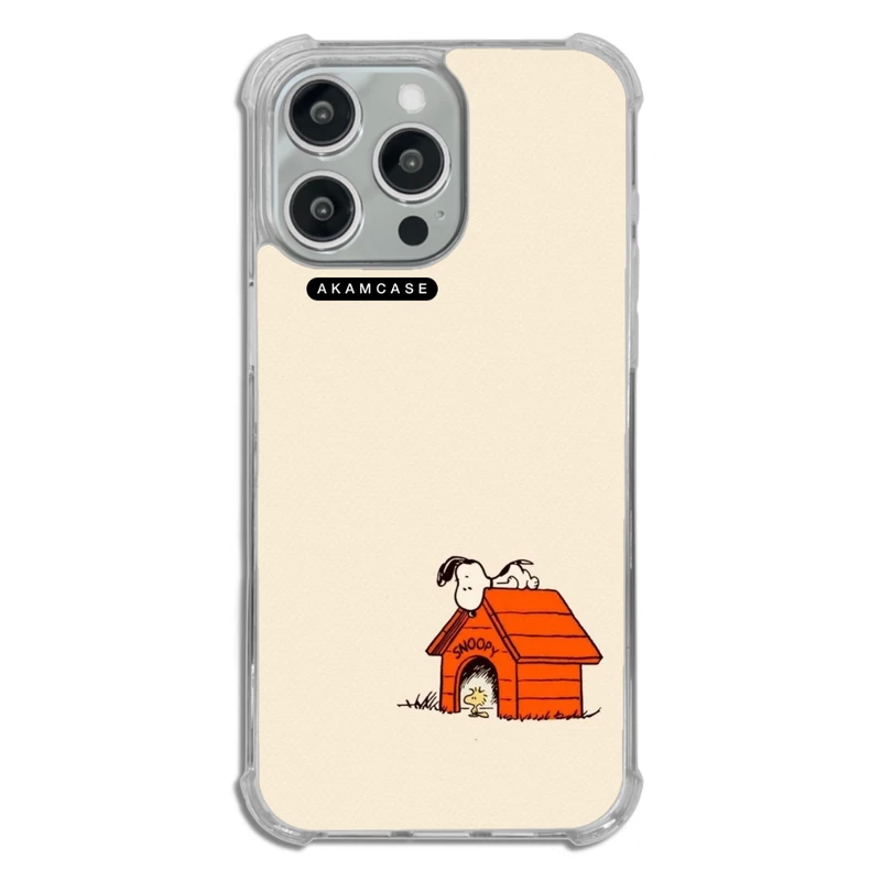 کاور آکام مدل AMCWTA15PROMAX-SNOOPY7 مناسب برای گوشی موبایل اپل iPhone 15 Pro Max