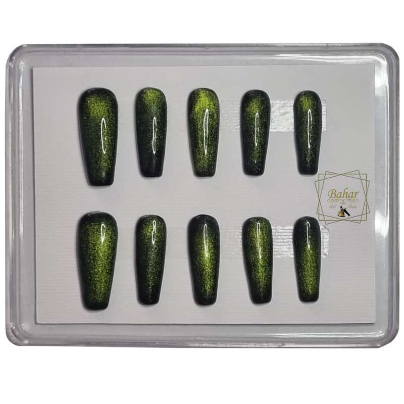 ناخن مصنوعی مدل کهکشانی بسته ده عددی