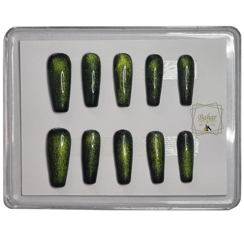 ناخن مصنوعی مدل کهکشانی بسته ده عددی