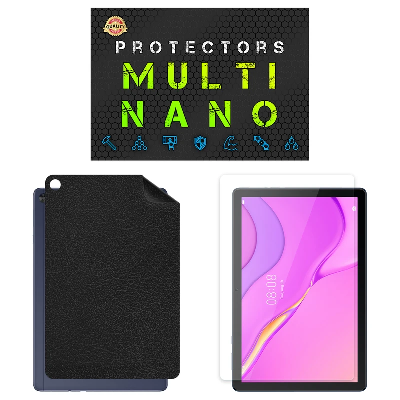 محافظ صفحه نمایش شفاف مولتی نانو مدل X-SFL مناسب برای تبلت هوآوی MatePad T10 به همراه برچسب پوششی