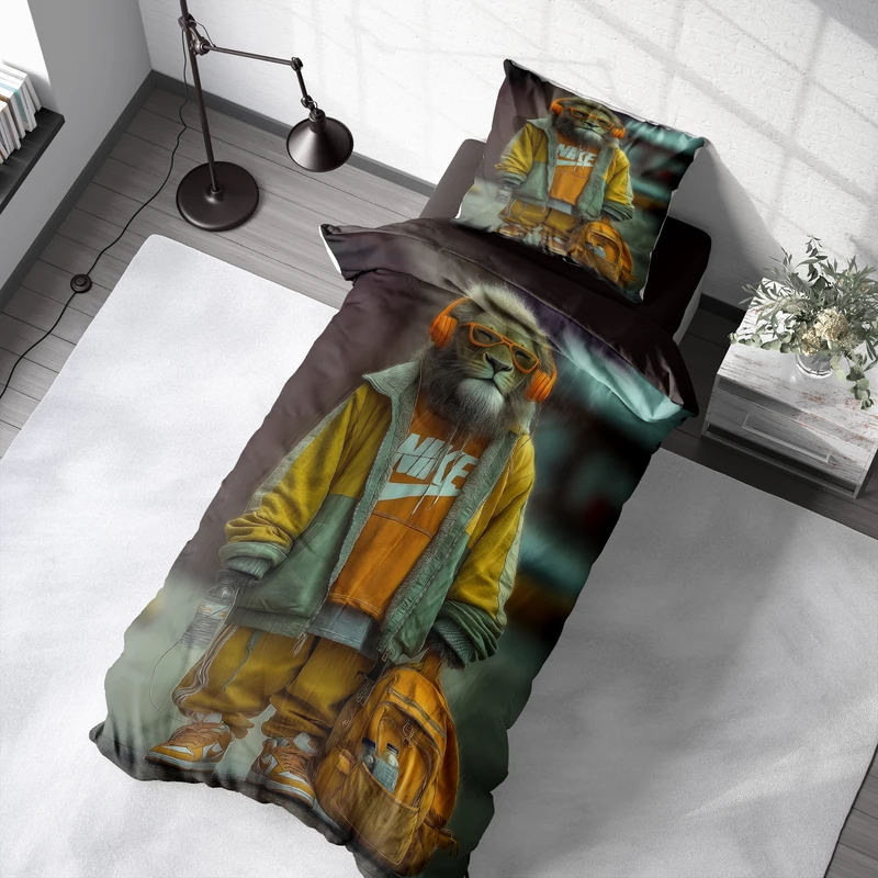 سرویس خواب 1 نفر 4 تکه مدل دیجیتال