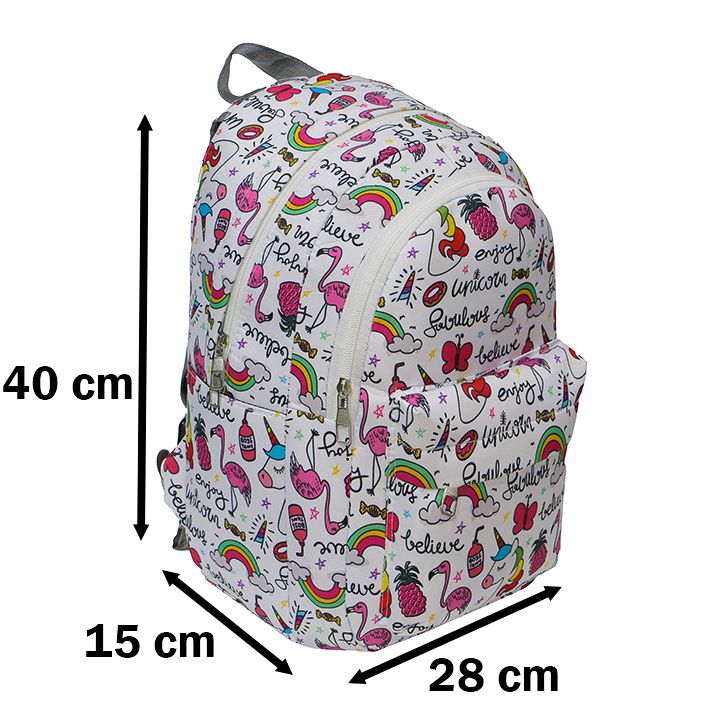 کوله پشتی دخترانه توریث مدل NHH-150003 -  - 19
