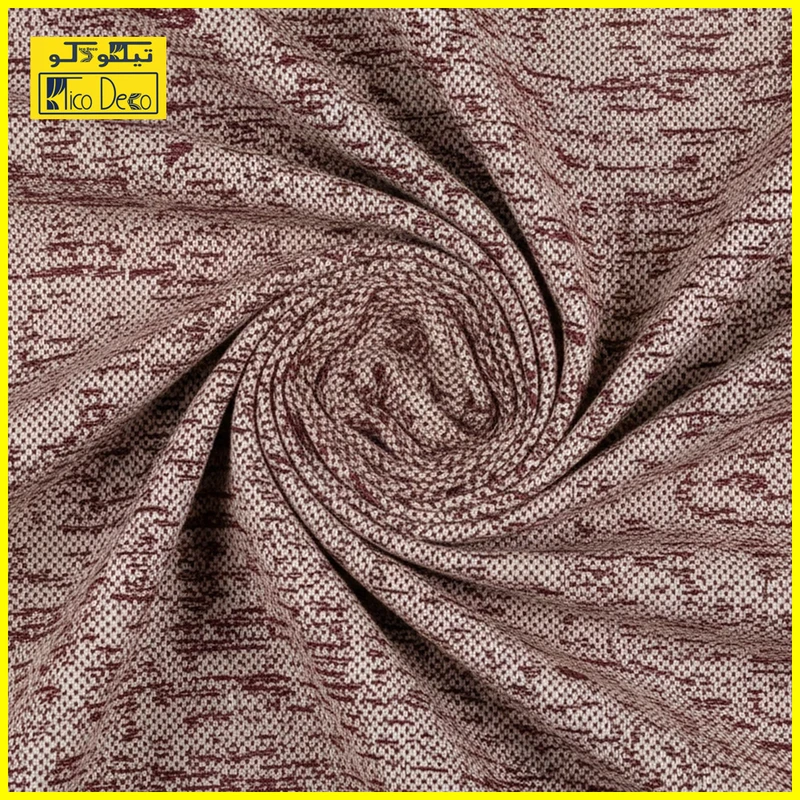 عکس شماره 8 : پرده تیکو دکو مدل ابریشم اسلب نویزی سایز 280 × 140 سانتی-متر مجموعه 2 عددی