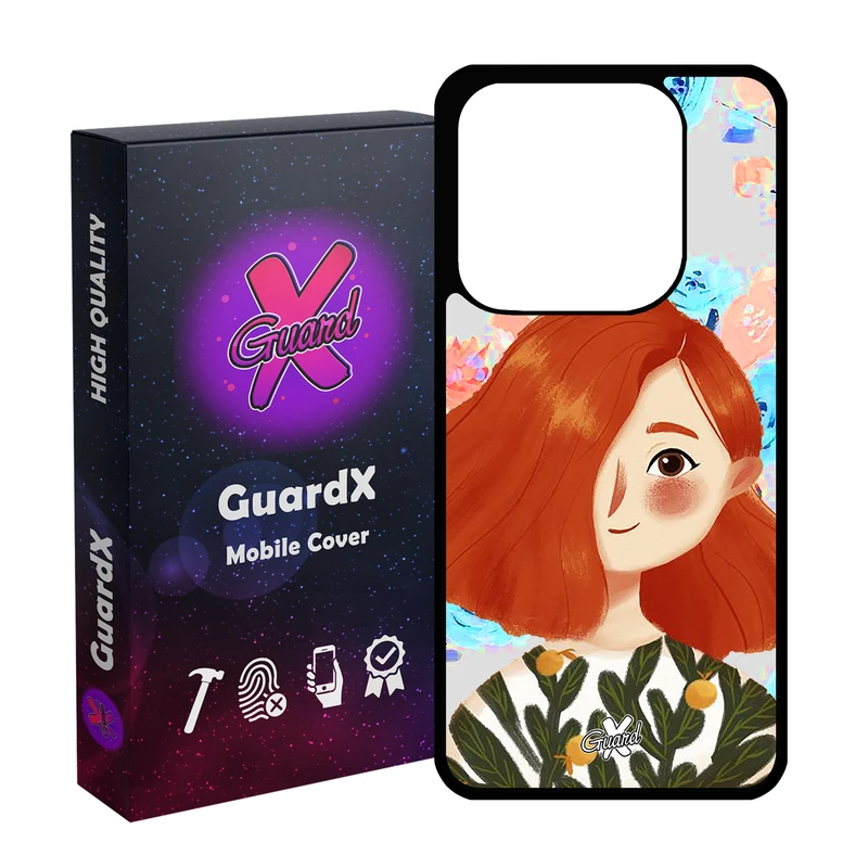 کاور گارد ایکس طرح دختر مدل 10324 مناسب برای گوشی موبایل شیائومی Redmi Note 14 4G