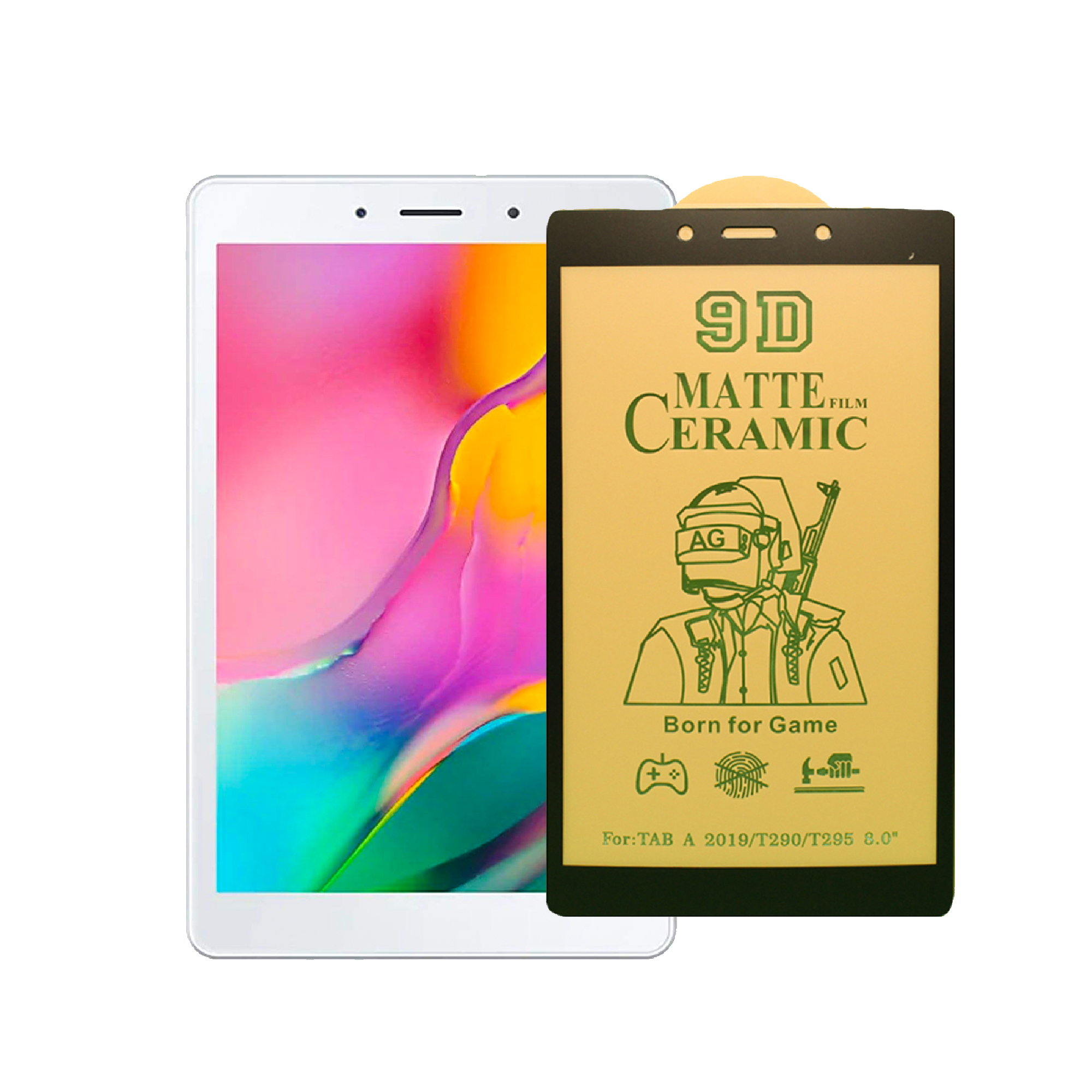 محافظ صفحه نمایش مات مدل tab مناسب برای تبلت galaxy Tab 295