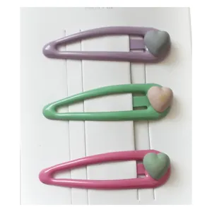 گیره مو دخترانه مدل لاکی بسته 3 عددی