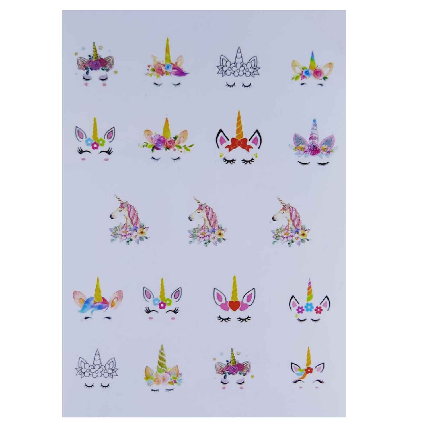 استیکر طراحی ناخن مدل tak shakh