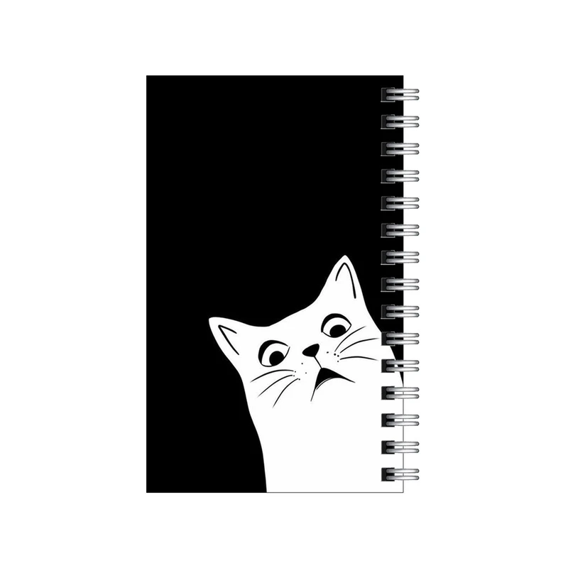 دفترچه یادداشت مدل to do list طرح گربه متعجب کد 2598891