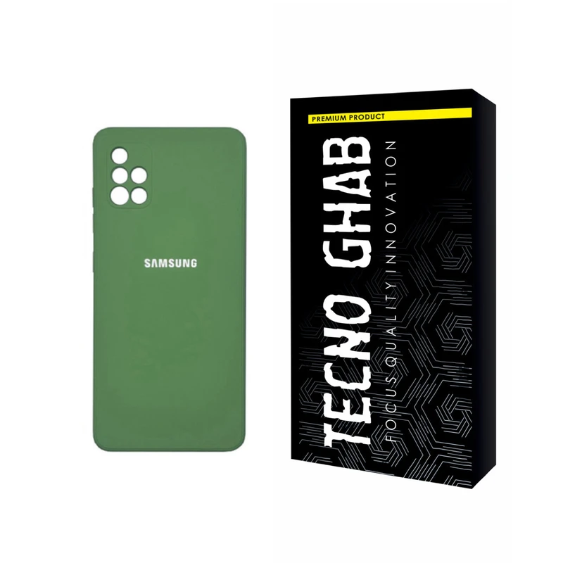 کاور تکنو قاب مدل سیلیکونی مناسب برای گوشی موبایل سامسونگ GALAXY A71 