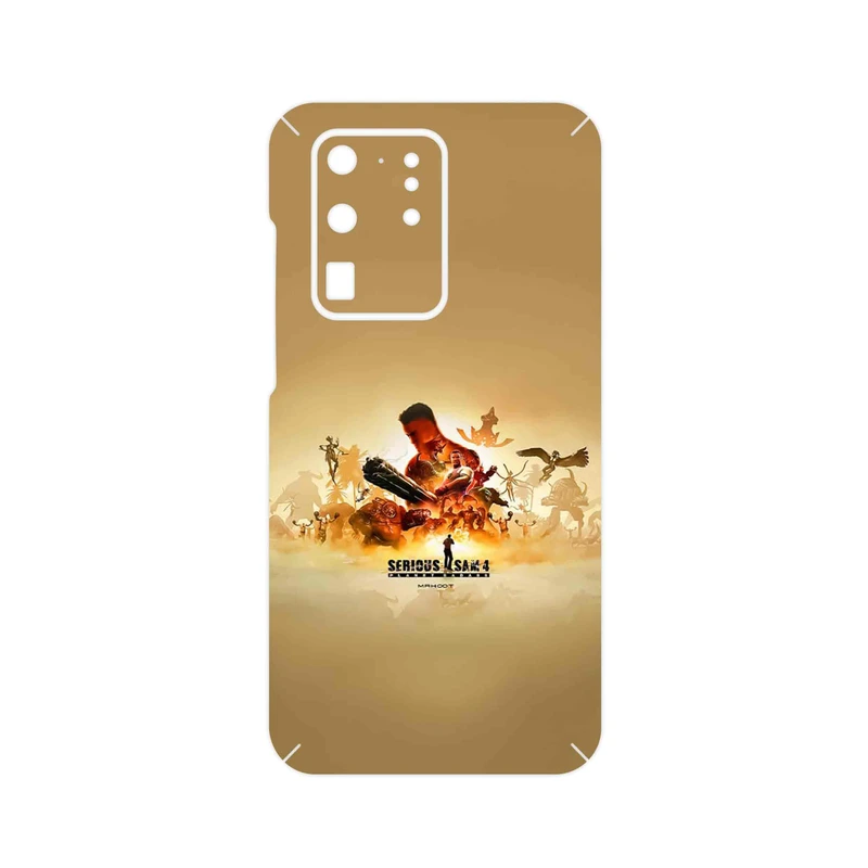 برچسب پوششی ماهوت مدل Serious Sam Game Series مناسب برای گوشی موبایل سامسونگ Galaxy S20 Ultra