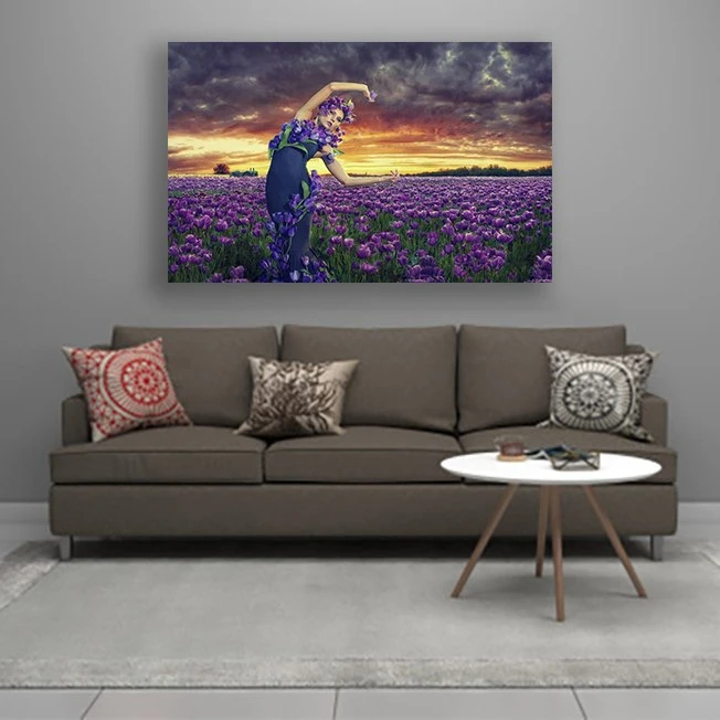 تابلو شاسی طرح دختر کد o46