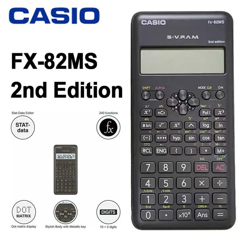 ماشین حساب کاسیو مدل fx-82MS