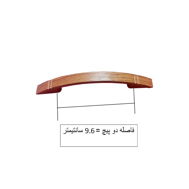 دستگیره کابینت مدل CHUB96 بسته 10 عددی