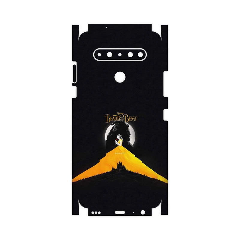 برچسب پوششی ماهوت مدل Beauty and the Beast-FullSkin مناسب برای گوشی موبایل ال جی K61