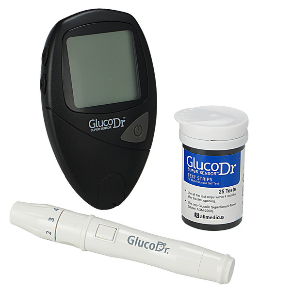 دستگاه تست قند خون گلوکو داکتر مدل سوپر سنسور کد i10