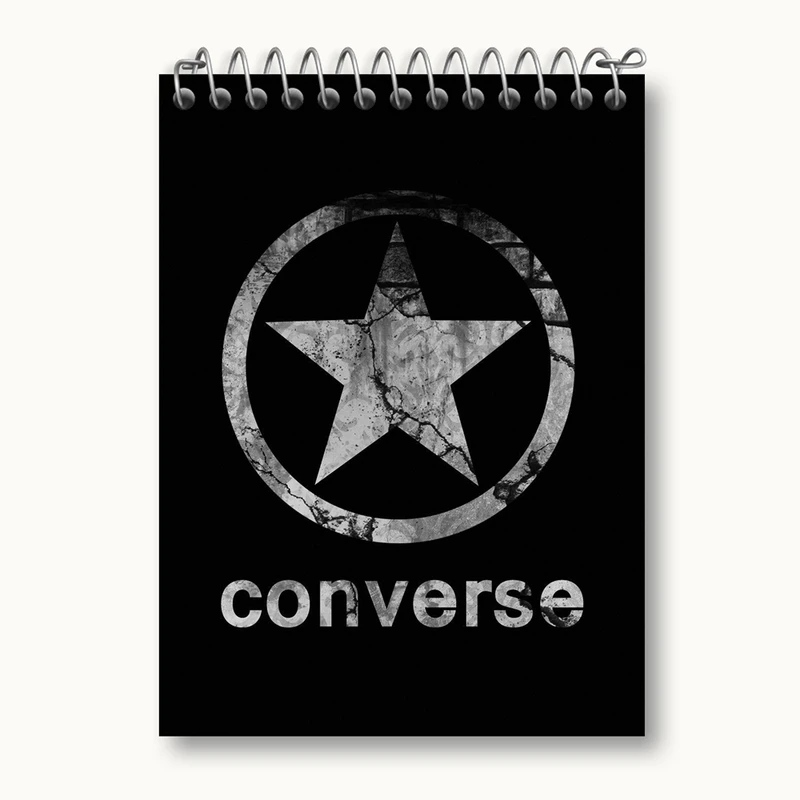 دفتر یادداشت 50 برگ خندالو مدل کانورس آل استار الاستار All Star کد 8459