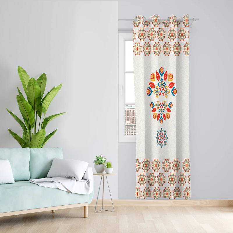 پرده مدل مخمل پانچی کد 1978 z سایز 140x200 سانتی متر