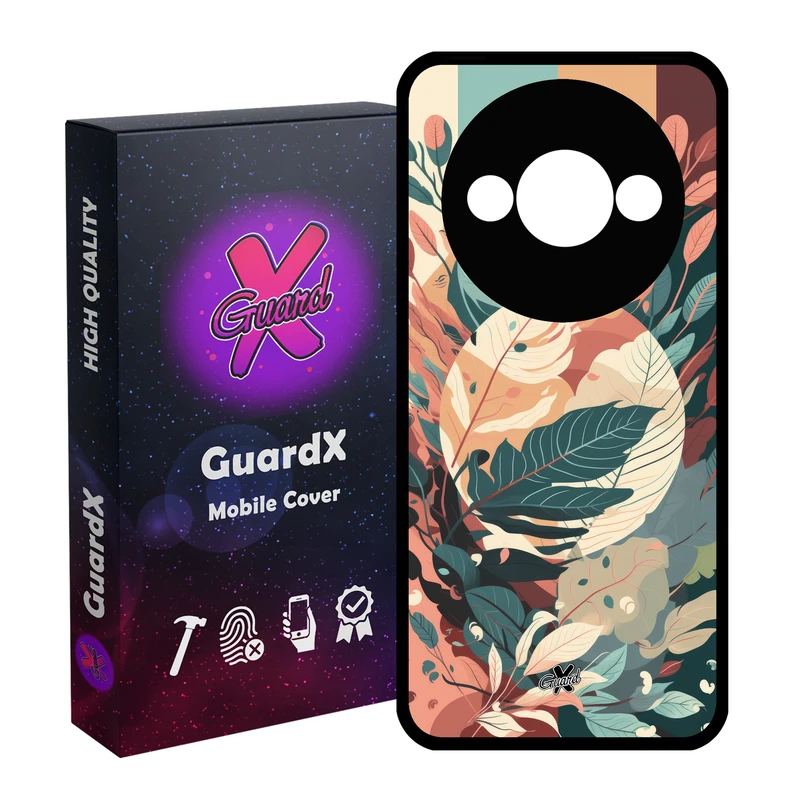 کاور گارد ایکس طرح برگ مناسب برای گوشی موبایل شیائومی Redmi A3 4G/ A3X 4G/ Poco C61