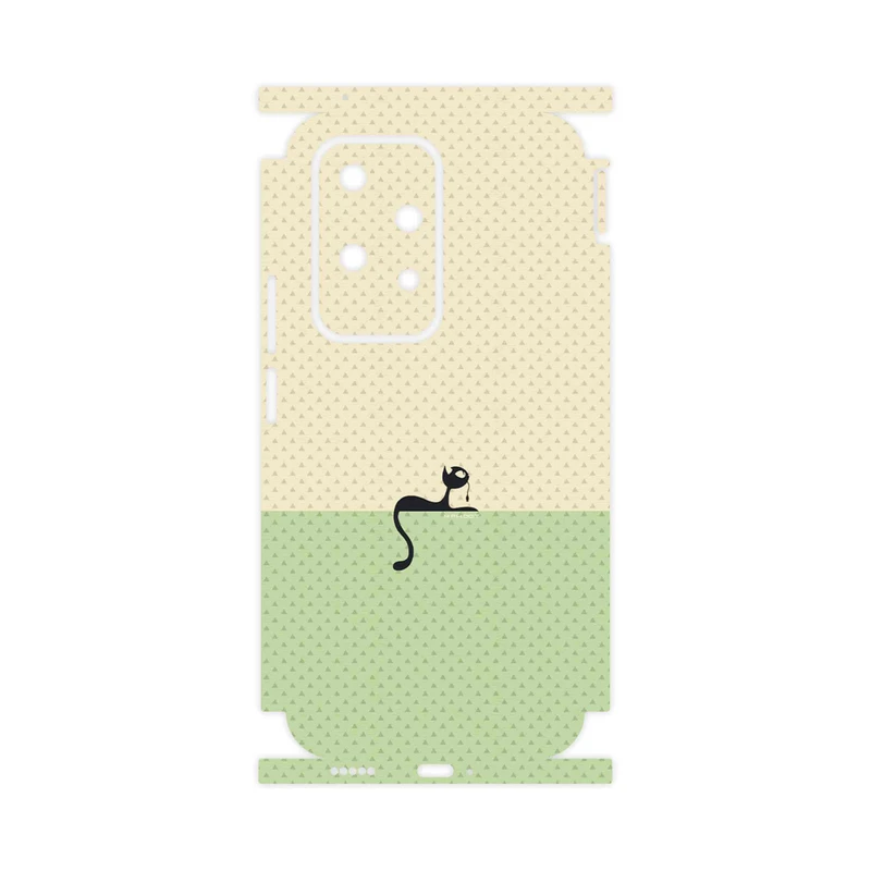 برچسب پوششی ماهوت مدل Minimal Internet Cat Icon-FullSkin مناسب برای گوشی موبایل آنر 200 Lite