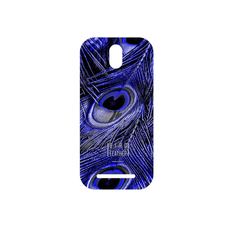 برچسب پوششی ماهوت مدل Purple Feather مناسب برای گوشی موبایل اچ تی سی Desire 500