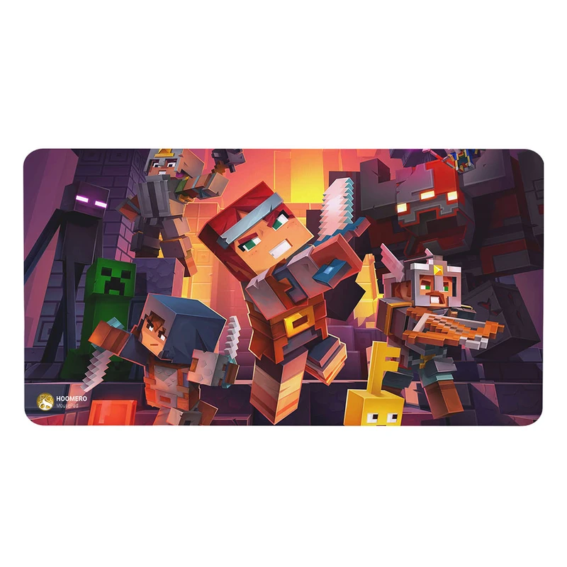 ماوس پد مخصوص بازی هومرو مدل MX1316 طرح بازی ماینکرافت