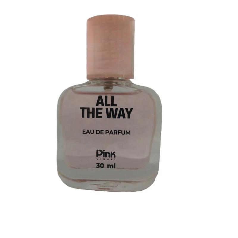 عطر جیبی پینک ویژوآل مدل ALL THE WAY با رایحه خنک حجم 30 میلی‌لیتر