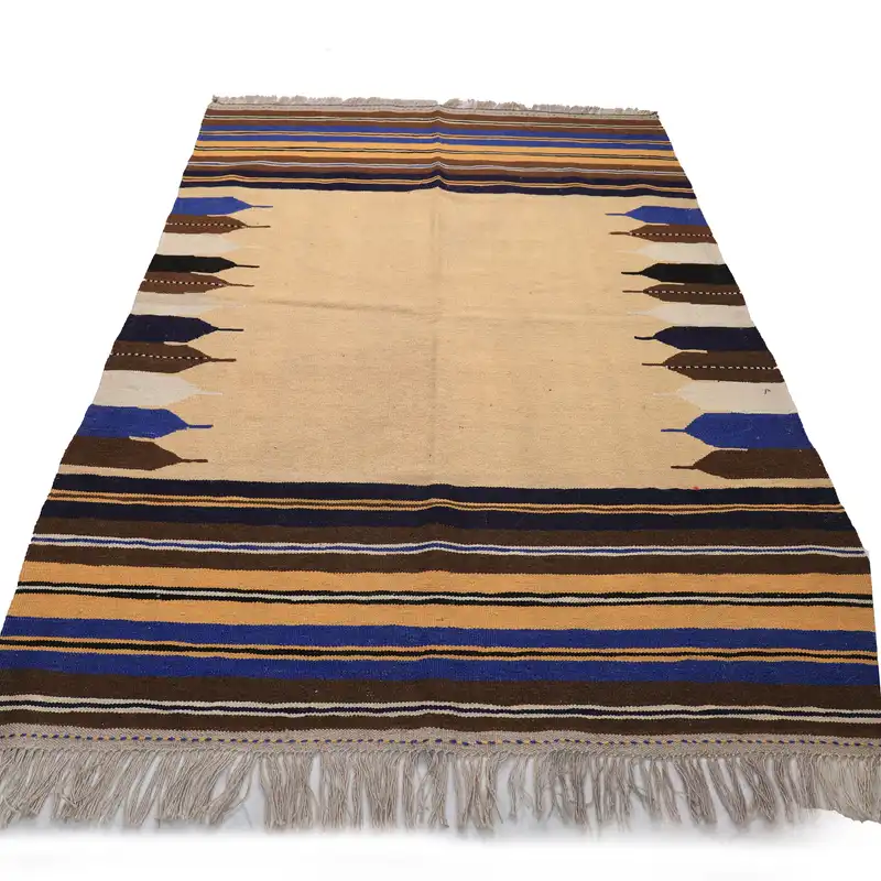 گلیم دستبافت سه متری مدل دکوراتیو کد 4020587