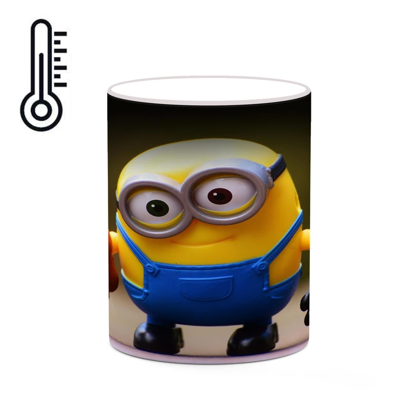 ماگ حرارتی کاکتی طرح minion مینیون مدل mgh42906