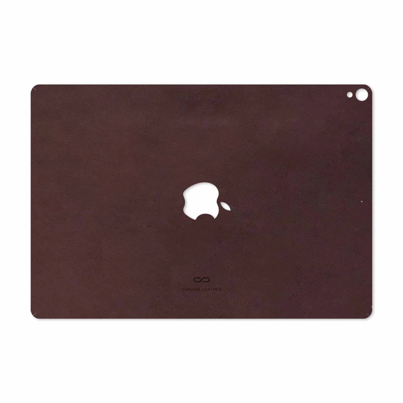 برچسب پوششی ماهوت مدل Matte-Dark-Brown-Leather مناسب برای تبلت اپل iPad Pro 10.5 2017 A1709