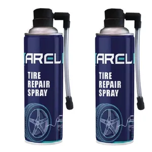 اسپری پنچرگیر لاستیک مدل آرل حجم 450 میلی لیتر بسته 2 عددی