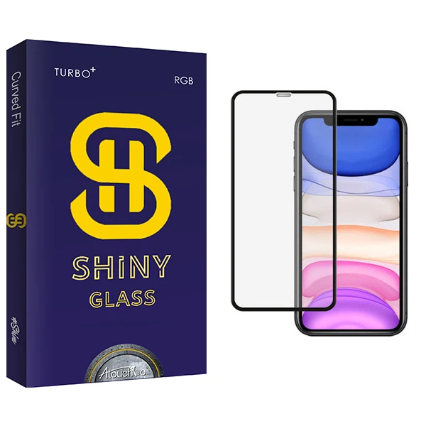 محافظ صفحه نمایش آتوچبو مدل Shiny Glass مناسب برای گوشی موبایل اپل iPhone xr