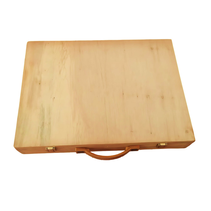 جعبه رنگ طرح چوب کد 2