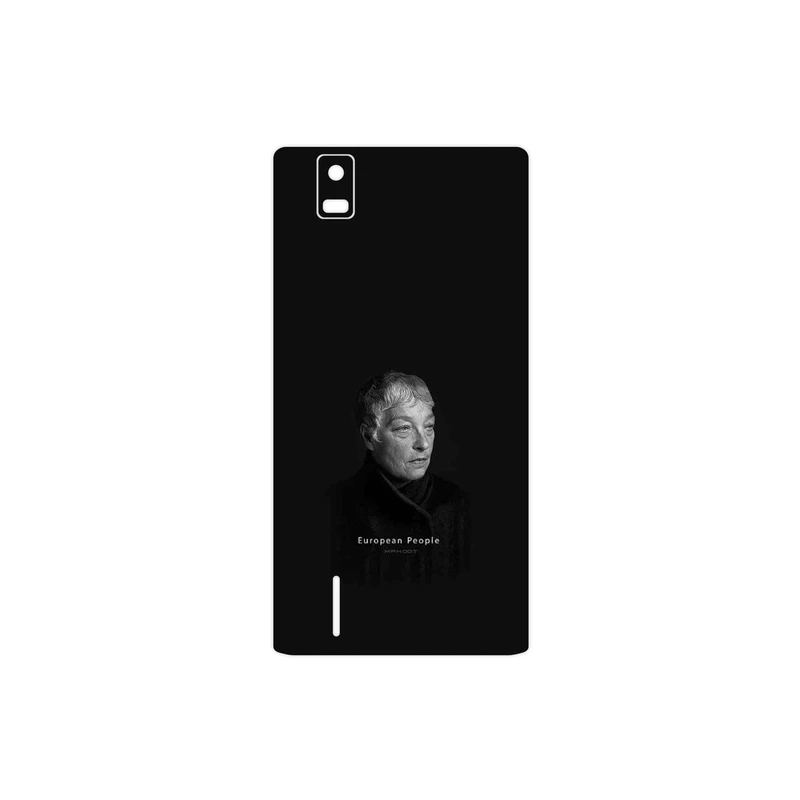 برچسب پوششی ماهوت مدل Portrait of a European Woman مناسب برای گوشی موبایل هوآوی Ascend P2